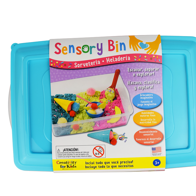 Caja sensorial helados Faber Castell 2