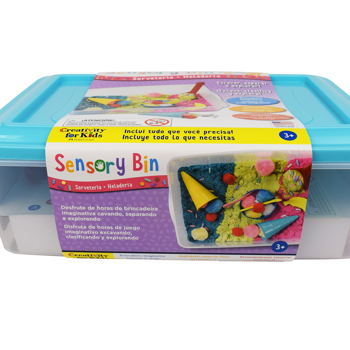 Caja sensorial helados Faber Castell 3