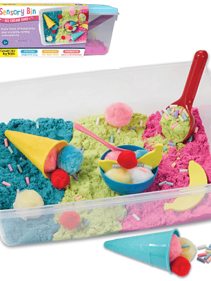 Caja sensorial helados Faber Castell