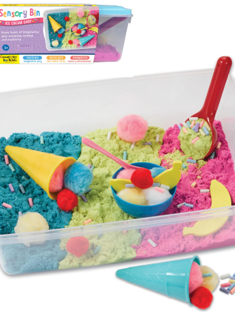 Caja sensorial helados Faber Castell 1