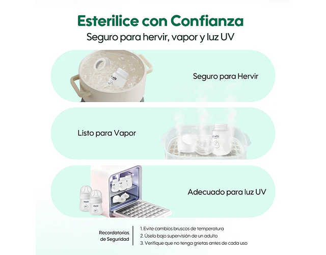 Mamadera de Vidrio 120 ML
