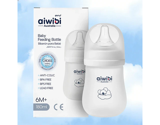 Mamadera de Vidrio 120 ML
