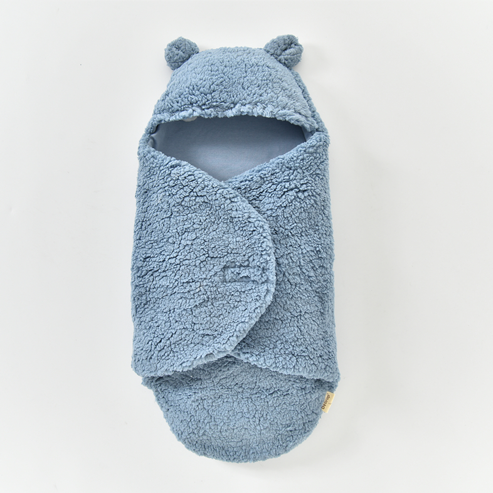 Swaddle Corderito Saquito Azul 0-6 meses