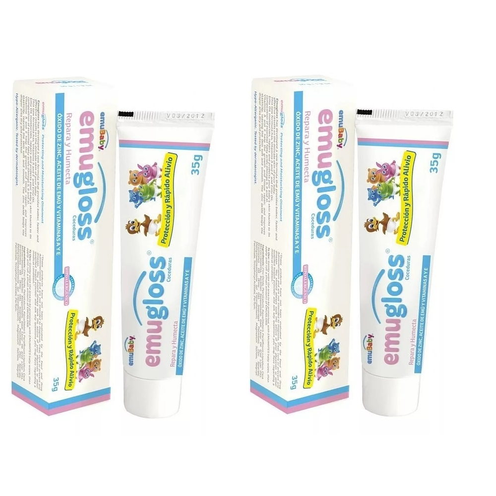 Pomada Protectora Emugloss 35gr C/u Pack De 2