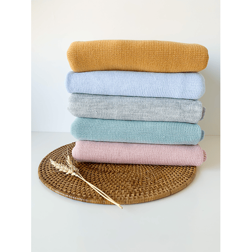 Manta Simples - Cinza