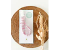 PRENDE CHUCHAS FLORES ROSA 