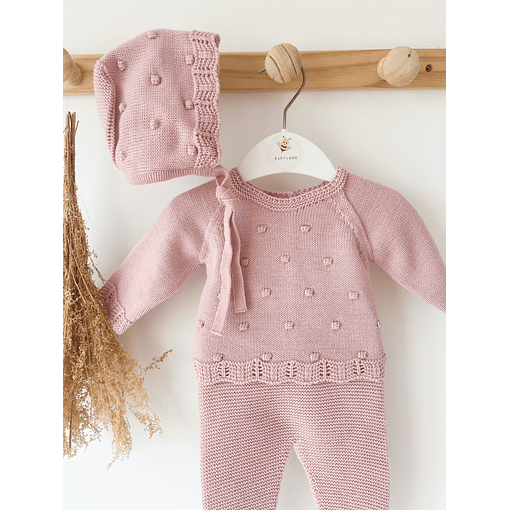 CONJUNTO PIPOCA  - Rosa Velho