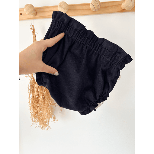 TAPA FRALDA BOMBAZINE - Azul escuro