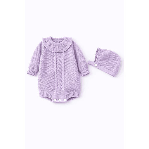 FOFO MALHA COM TOUCA  - Lavanda