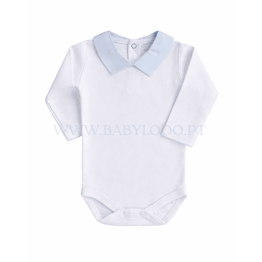 BODIE GOLA CAMISA - CARDADO - Azul Bebé