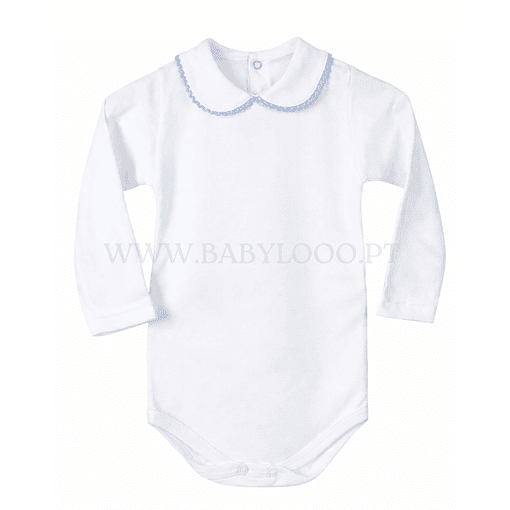 BODIE DE GOLA EM BICO - MANGA COMPRIDA