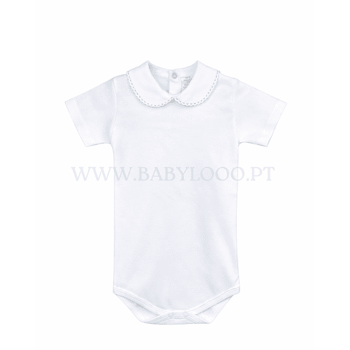 BODIE GOLA EM BICO - MANGA CURTA - Branco