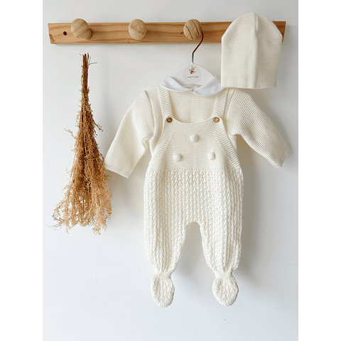 JARDINEIRAS COM CAMISOLA E GORRO 