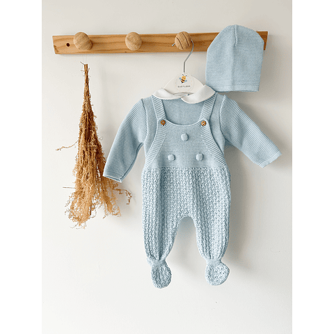 JARDINEIRAS COM CAMISOLA E GORRO 