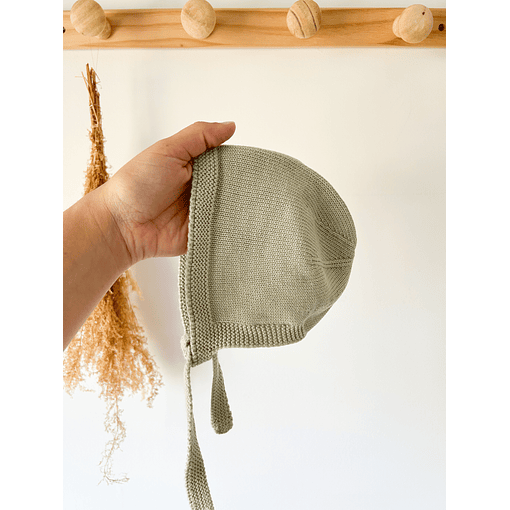 TOUCA DE MALHA - Verde Água