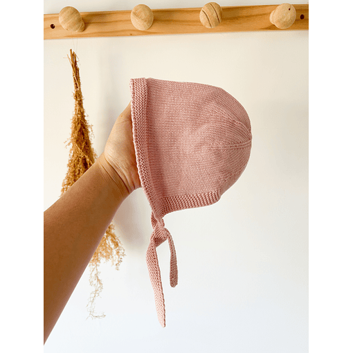 TOUCA DE MALHA - Rosa Velho