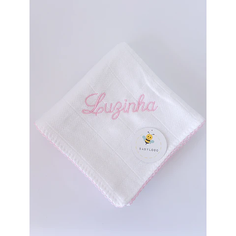 FRALDA DE PANO COLORIDA PERSONALIZADA