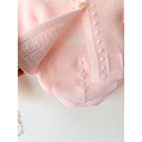 CONJUNTO NOVELO - ROSA BEBÉ