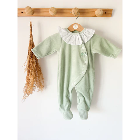BABYGROW GOLINHA VELUDO - VERDE