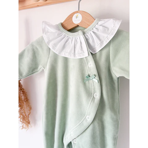 BABYGROW GOLINHA VELUDO - VERDE