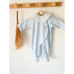 BABYGROW GOLINHA VELUDO - AZUL