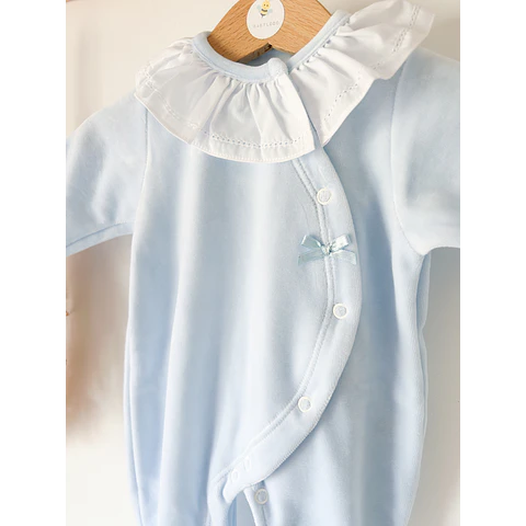 BABYGROW GOLINHA VELUDO - AZUL