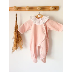 BABYGROW GOLINHA VELUDO - ROSA 