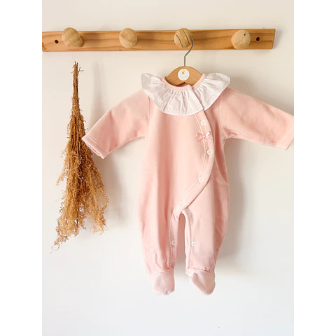 BABYGROW GOLINHA VELUDO - ROSA 