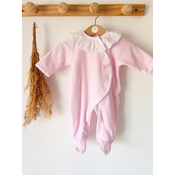 BABYGROW GOLINHA VELUDO - ROSA BEBÉ