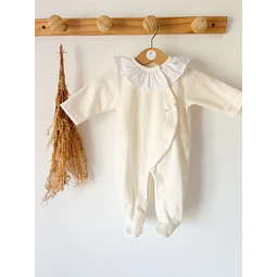 BABYGROW GOLINHA VELUDO - PÉROLA
