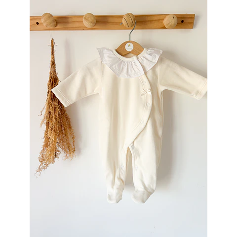BABYGROW GOLINHA VELUDO - PÉROLA