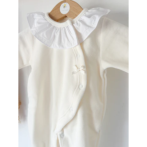 BABYGROW GOLINHA VELUDO - PÉROLA