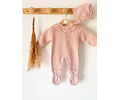 MACACÃO PIPOCA MENINA - ROSA VELHO