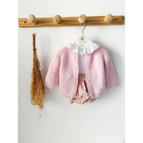 TAPA FRALDA FLORES ROSA 