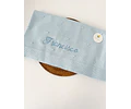 MANTA POMPOM PERSONALIZADA - LETRA TRABALHADA 