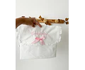 BOLSA DE PRIMEIRA ROUPA PERSONALIZADA COM LAÇO 