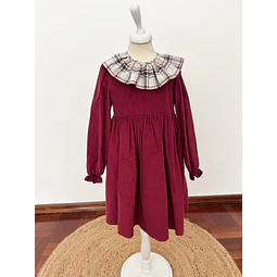 VESTIDO BOMBAZINE 