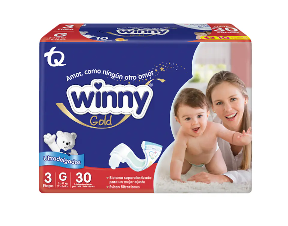 Pañales Winny Gold Etapa 3 1