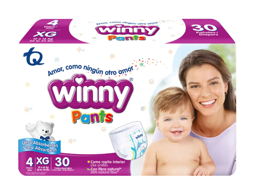 Pañales Winny Pants Etapa 4 1