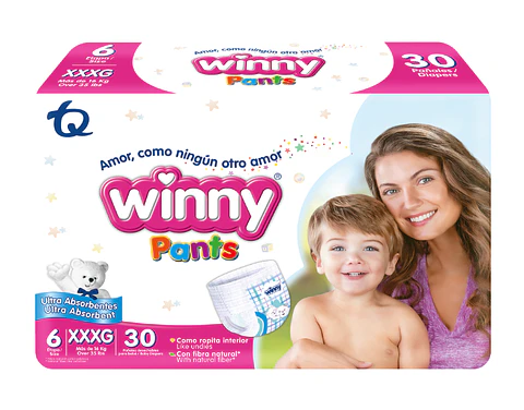 Pañales Winny Pants Etapa 6