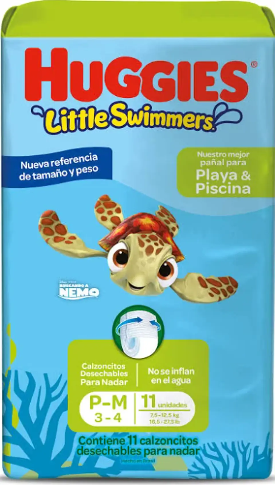 Pañales Huggies Little Swimmers Talla P-M 1