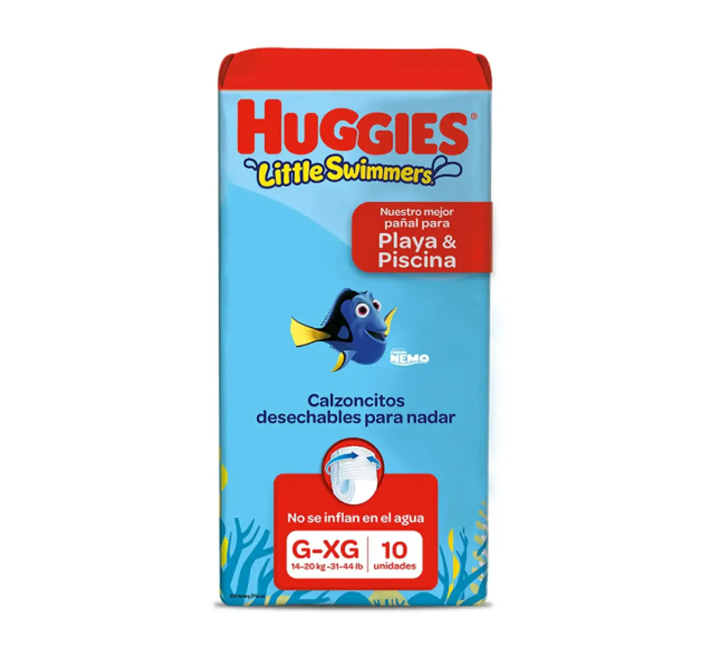 Pañales Huggies Little Swimmers Talla G -XG 1