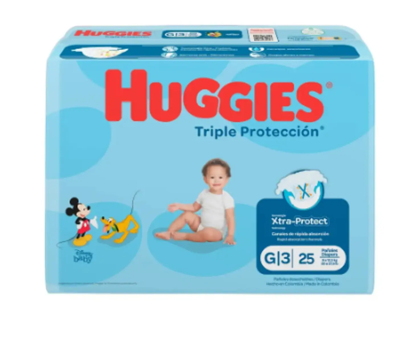 Pañales Huggies Triple Protección Etapa 3 1
