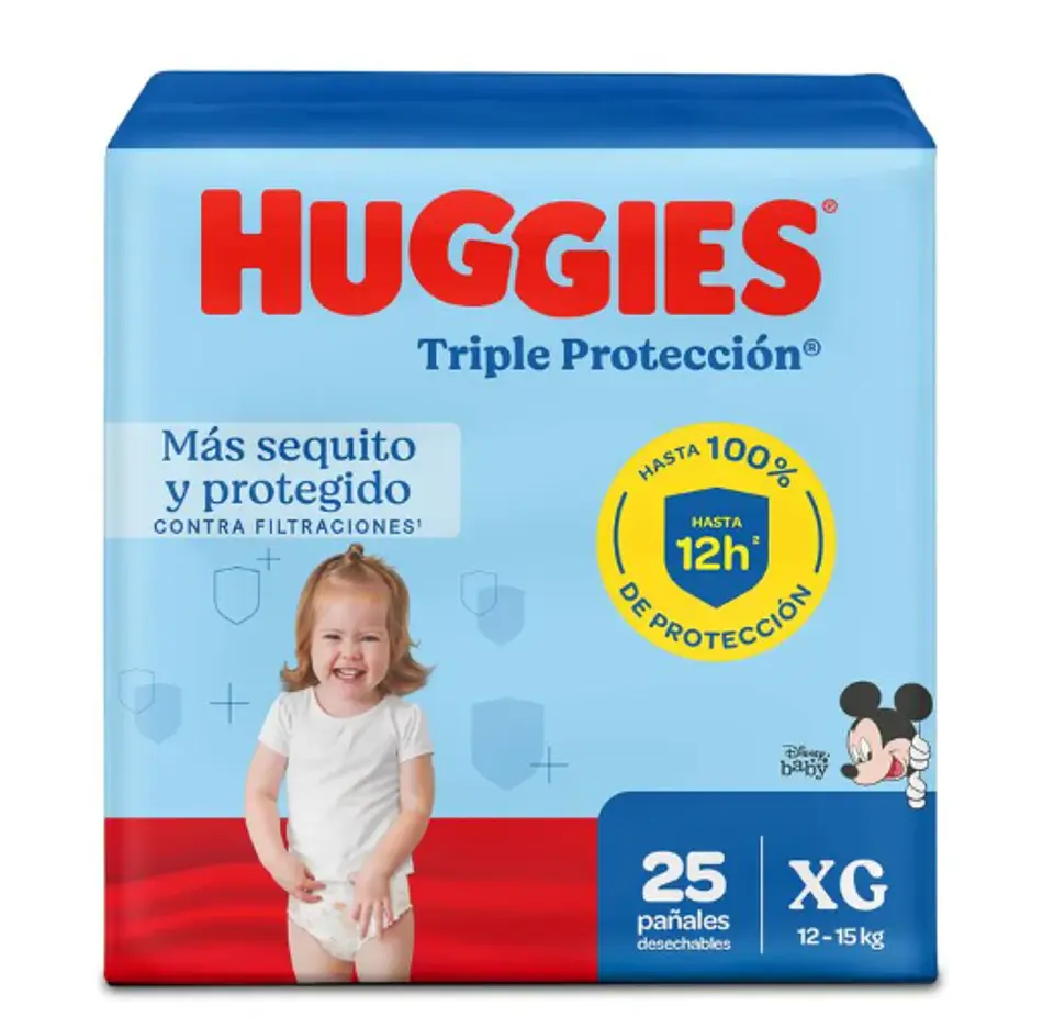 Pañales Huggies Triple Protect Etapa 4 1