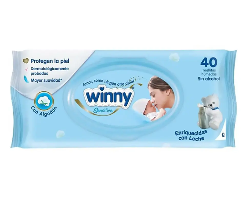 Toallas Húmedas Winny Sensitive 1