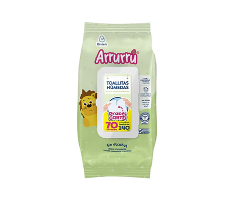 Toallitas Húmedas Arrurrú Aloe