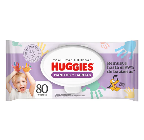 Toallitas Húmedas Huggies Manitos y Carita
