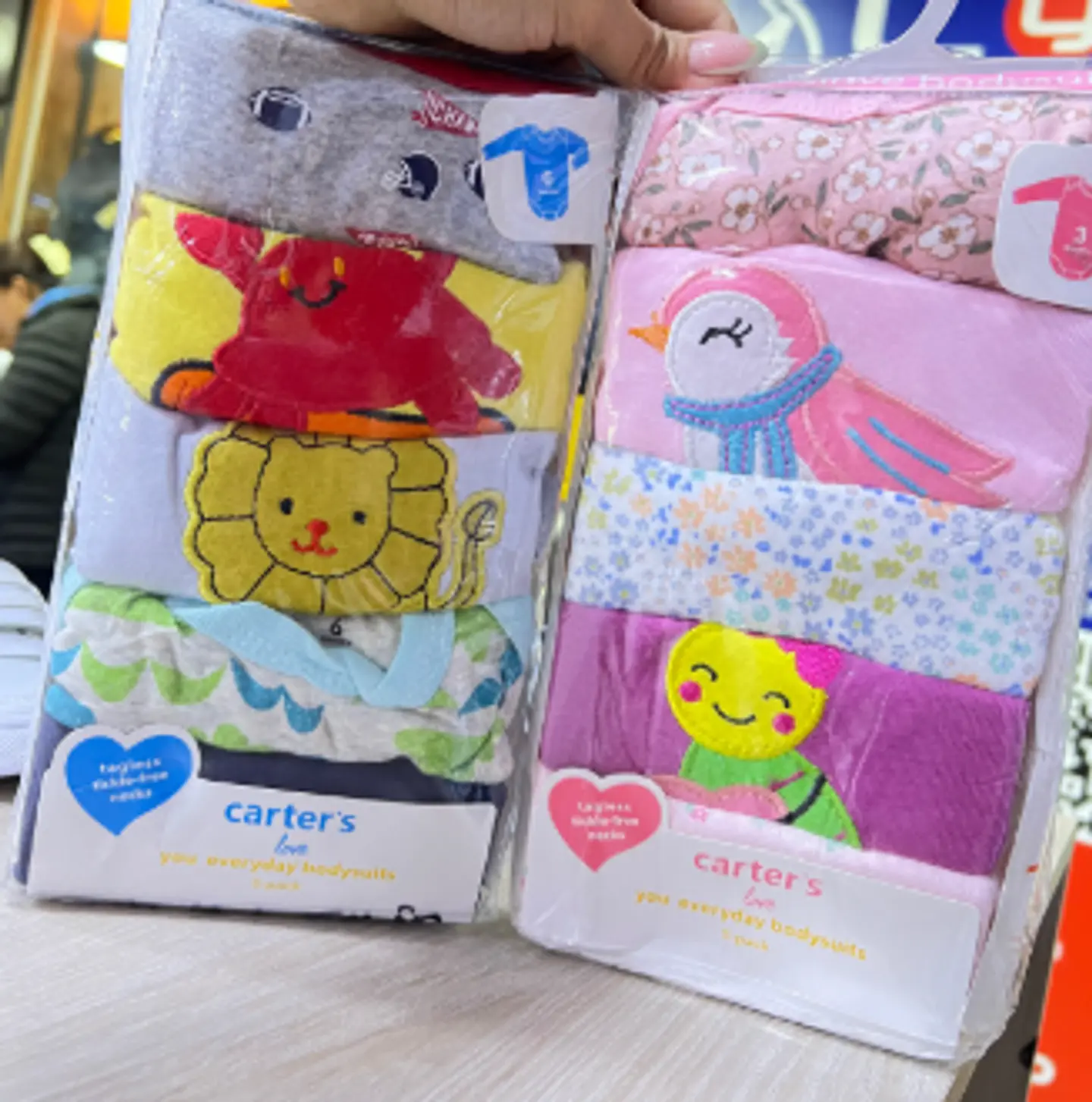 Set de 5 Bodies para Bebé Manga Larga 100% Algodón 1