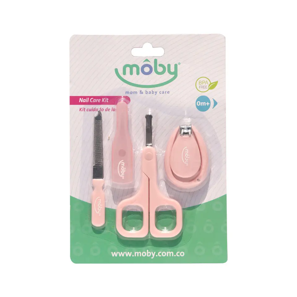 Kit de Cuidado de Uñas para Bebé Moby 2