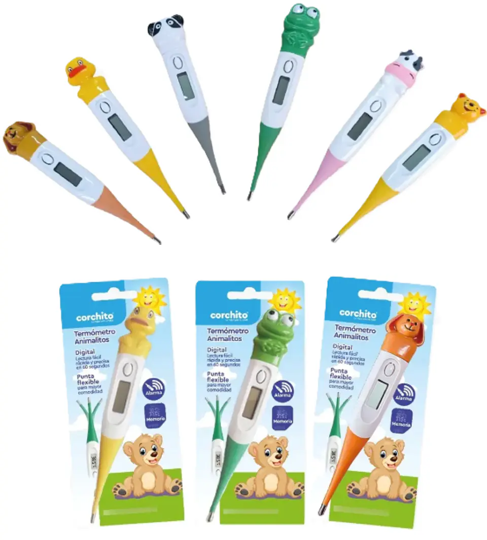 Termómetro Digital Infantil con Diseño de Animalitos 1